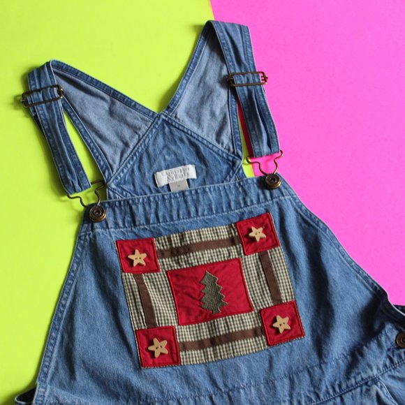 Vintage Other - Vintage Embroidered Pattern Lumberjack Button Down
